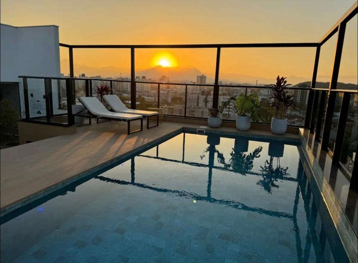 Apartamento Joinville Saguacu - Piscina Incrivel Екстериор снимка