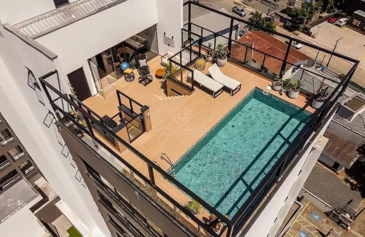Apartamento Joinville Saguacu - Piscina Incrivel Екстериор снимка